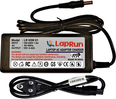 LAPRUN Charger Compatible for LENOVO 3000 G500 Laptops 19v, 3.42a, Pin-5.5x2.5 mm, 65 W Adapter(Power Cord Included)