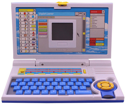 a.s.traders Blue Learner Laptop for kids(Multicolor)
