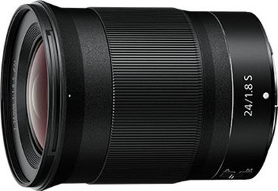 NIKON Z 24MM F/1.8 S  Wide-angle Prime  Lens(Black, 24 mm)