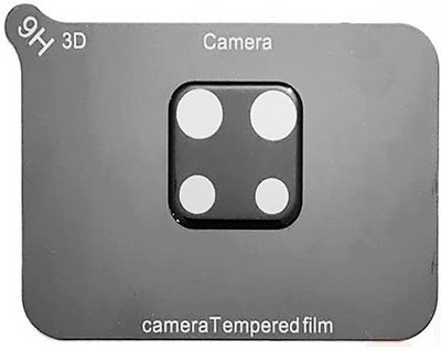 Casesily Back Camera Lens Glass Protector for Xiaomi Redmi Note 9 Pro Full Lens Area Coverage (Does not Effect the Flash)(Pack of: 1)