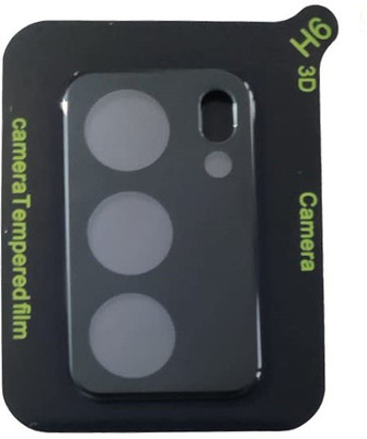 Casesily Back Camera Lens Glass Protector for Oppo Reno 6 Pro Full Lens Area Coverage (Does not Effect the Flash)(Pack of: 1)