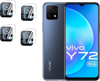 NV Retailers Back Camera Lens Glass Protector for Vivo Y72 5G(Pack of: 4)