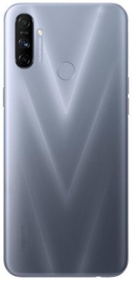 IncMart Realme Narzo 20A Back Panel(Grey)