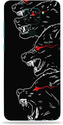 Jeeva Creation Redmi Note 9 Mobile Skin(Black)