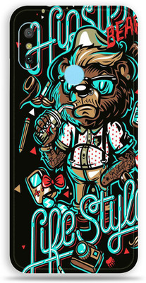 BUGGU Mi Redmi Note 6 Pro, Mi Redmi Note 6 Pro Mobile Skin(Ultra Super Hipster Skin With High Matte Finish., Mobile Skin (Back+Side+Camera))