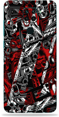 Jeeva Creation Redmi Note 9 Mobile Skin(Multicolor)