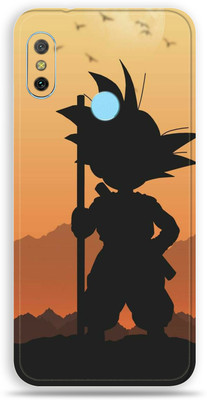 BUGGU Mi Redmi Note 6 Pro, Mi Redmi Note 6 Pro Mobile Skin(Ultra Super Goku Sunset Skin With High Matte Finish, Mobile Skin (Back+Side+Camera))