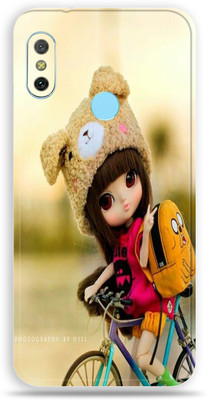 BUGGU Mi Redmi Note 6 Pro, Mi Redmi Note 6 Pro Mobile Skin(Ultra Super Cutie Pie Girl Skin With High Matte Finish, Mobile Skin (Back+Side+Camera))