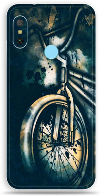 Jeeva Creation Mi Redmi Note 6 Pro, Mi Redmi Note 6 Pro Mobile Skin(Ultra Super Cycle Skin Fiber Skin With High Matte Finish.)