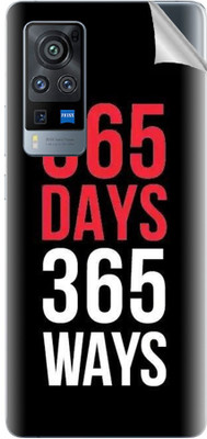 Snooky vivo X60 Pro 5G Mobile Skin(Black)