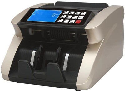 HANUTECH Heavy Duty Manual Value Note Counting Machine Talking LED Display Fake Note Detection Note Counting Machine(Counting Speed - 1000 notes/min)