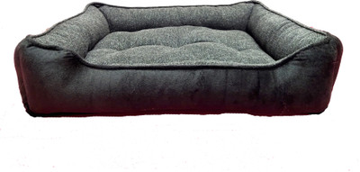 RK PRODUCTS 036 gry with black M Pet Bed(Black)