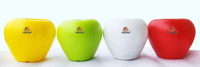 AGAMI Plant Container Set(Pack of 4, Plastic)