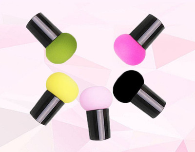 s.f.r color Mushroom Head Beauty Blender Elastic Soft Mushroom Shape 5 Piece Beauty Blender for Liquid, Cream and Powder Sponge Makeup Puff.