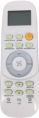 Technology Ahead complitable with haier airconditioner remote godrej Remote Controller(White)