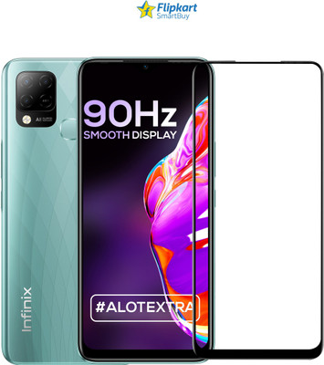 Flipkart SmartBuy Edge To Edge Screen Guard for Infinix Smart 4, Infinix Smart 4 Plus, Infinix Smart 5, Infinix Hot 10 Play, Infinix Hot 10s(Pack of 1)
