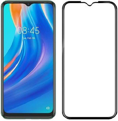 HOBBYTRONICS Edge To Edge Tempered Glass for Tecno Spark Power 2(Pack of 1)