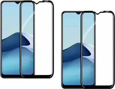ISAAK Edge To Edge Tempered Glass for Vivo Y21(Pack of 2)