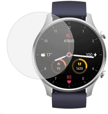Wishguard Edge To Edge Screen Guard for Mi Watch Revolve Active Beige Smart Watch [Better than Tempered Glass](Pack 1)(Pack of 1)