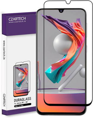 CZARTECH Edge To Edge Tempered Glass for Samsung Galaxy M31, M21,M30,M30S,M10S,A20,A30,A50,A50S,A30S(Pack of 1)