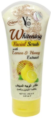 YC Whitening Facial Scrub with Lemon & Honey Extract (YC486) 175 ml Scrub(175 ml)