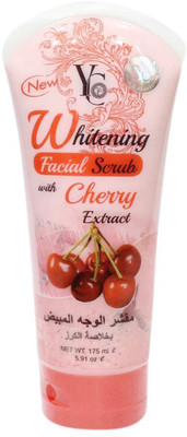 YC Whitening Facial Scrub with Cherry Extract (YC489) 175 ml Scrub(175 ml)