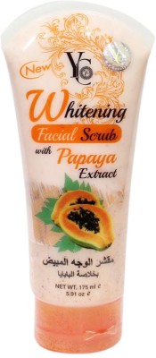 YC Whitening Facial Scrub with Papaya Extract (488) 175 ml Scrub(175 ml)