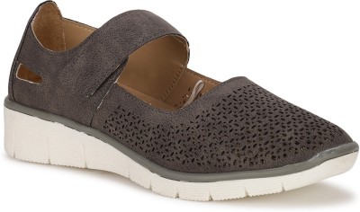 Bata Bellies For Women(Grey , 5)