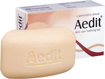 Aedit SKIN CARE BATHING BAR SOAP I ANTIBACTERIAL I DAILY HYGIENIC SKIN CARE I GERM PROTECTION BATHING BAR - Pack of 4 x 125 g(4 x 125 g)