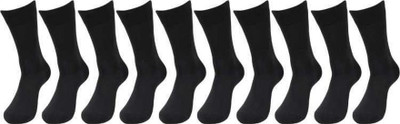 Akeeta Men Solid Mid-Calf/Crew(Pack of 10)