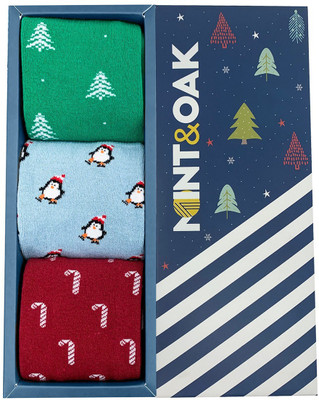 Mint and Oak Men Calf Length(Pack of 6)