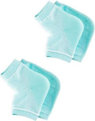 Kreya Enterprise (PACK OF 2) Silicon Toe Free Heel Pain Relief Socks FS=55 Men And Women Heel Support