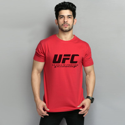 Dazeel Printed Men Round Neck Red T-Shirt