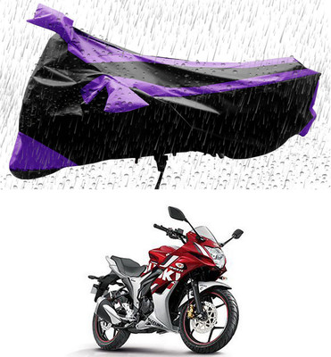 THE REAL ARV Two Wheeler Cover for Suzuki(Gixxer SF, Black, Purple)
