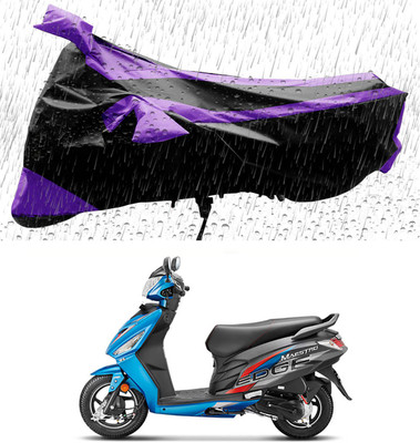THE REAL ARV Two Wheeler Cover for Hero(Maestro Edge, Black, Purple)
