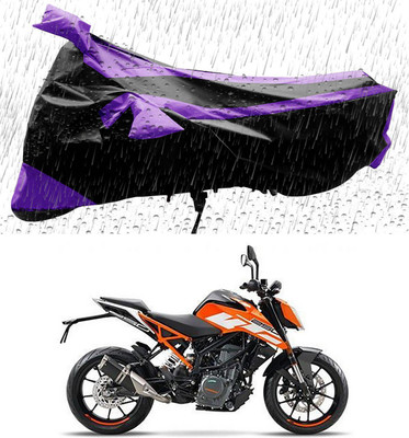 APNEK Two Wheeler Cover for KTM(250 Duke, Black, Purple)