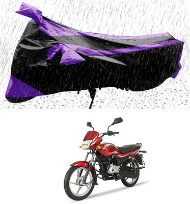 THE REAL ARV Two Wheeler Cover for Bajaj(Platina, Black, Purple)
