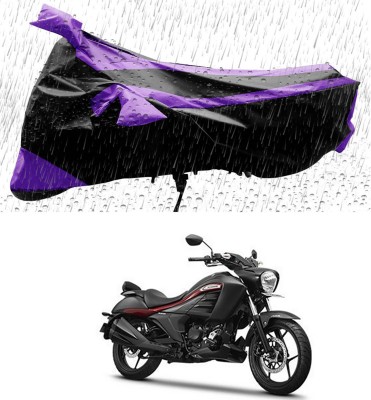 Genipap Two Wheeler Cover for Suzuki(Intruder, Black, Purple)