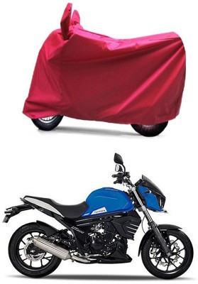 Genipap Two Wheeler Cover for Mahindra(Mojo UT 300, Red)