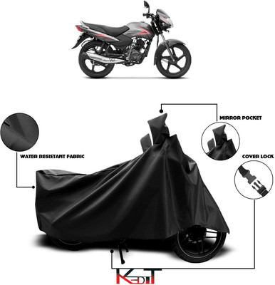 KEDIT Waterproof Two Wheeler Cover for TVS(Star Sport, Black)