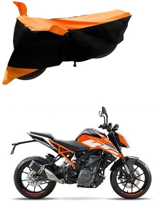 Ascension Two Wheeler Cover for KTM(250 Duke, Black, Orange)