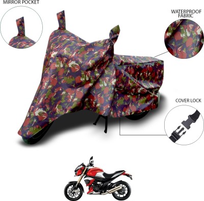 GOSHIV-car and bike accessories Waterproof Two Wheeler Cover for Mahindra(Multicolor)