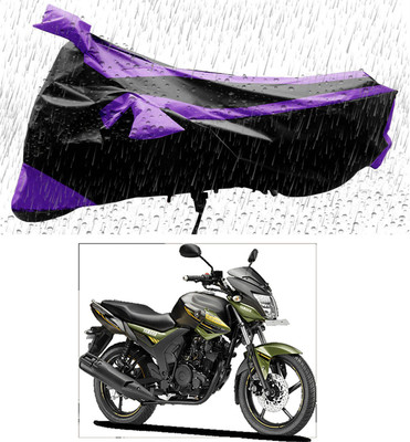 THE REAL ARV Two Wheeler Cover for Yamaha(SZ-RR, Black, Purple)
