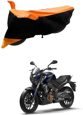 Ascension Two Wheeler Cover for Bajaj(Dominar 250, Black, Orange)