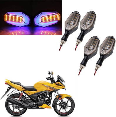 COMICAL Front, Rear LED Indicator Light for Hero Ignitor(Blue, Yellow)