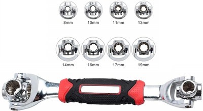 FIVANIO Tiger Wrench™ -62 ™ Socket Wrench spanner hand tool kit set 48 In 1 Double Sided Socket Wrench(Pack of 1)