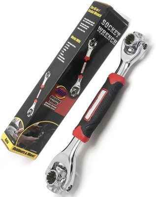 VibeX Tiger Wrench® -95 ® Tools Socket Works with Spline Bolts Double Sided Socket Wrench(Pack of 1)