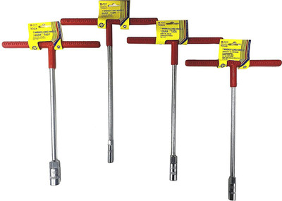 Jon Bhandari Tools T-wrench Single Sided T Type Wrench(Pack of 4)