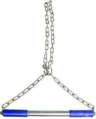 GRIFFIN Strength Training Gym Workout Hanging Rod Bar With Chain 5 Ft Pull Up Rod Pull-up Bar