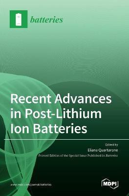 Recent Advances in Post-Lithium Ion Batteries(English, Hardcover, unknown)